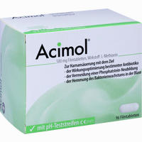 Acimol mit Ph- Teststreifen Filmtabletten 48 Stück - ab 8,52 €
