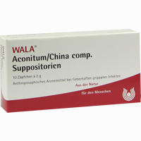Aconitum/china Comp Supp Zäpfchen 10 x 2 g