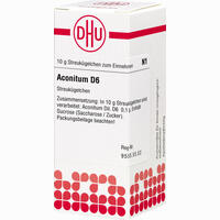 Aconitum D6 Globuli Dhu-arzneimittel 10 g