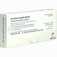 Aconitum Napell Rh D6 Ampullen 8 x 1 ml