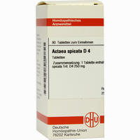 Actaea Spic D4 Tabletten 200 Stück - ab 9,03 €