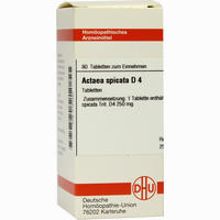 Actaea Spic D4 Tabletten 80 Stück