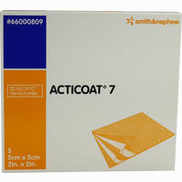 Acticoat 7 Antimikrobiell 5cm X 5cm Verband 5 Stück