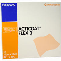 Acticoat Flex 3 10x10cm Verband 5 Stück - ab 97,99 €