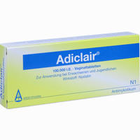 Adiclair Vaginaltabletten 12 Stück