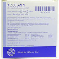 Aesculan N Ampullen 5 x 2 ml