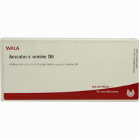 Aesculus E Semine D6 Ampullen 10 x 1 ml