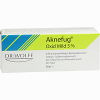 Aknefug- Oxid Mild 5% Gel 50 g - ab 4,72 €