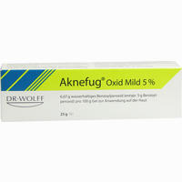 Aknefug- Oxid Mild 5% Gel 50 g - ab 4,72 €