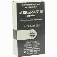 Albicansan D3 Zäpfchen 10 Stück - ab 10,46 €