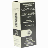 Albicansan D4 Kapseln 20 Stück - ab 19,92 €