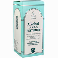 Alkohol 70 Vol. - % Hetterich 100 ml - ab 5,20 €