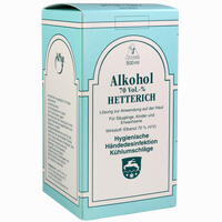 Alkohol 70 Vol. - % Hetterich 100 ml - ab 5,20 €