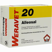 Alleosal 20 Vet Ampullen 10 x 2 ml - ab 14,85 €