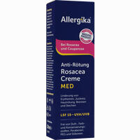 Allergika Anti- Rötung Rosacea Creme Med 30 ml