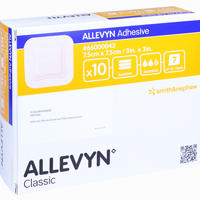 Allevyn Adhesive 7.5x7.5cm Haftende Wundauflage Verband B2B Medical GmbH 10 Stück