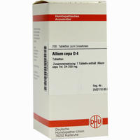 Allium Cepa D4 Tabletten 80 Stück - ab 7,80 €