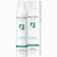 Allpresan Diabetic Medizinische Fuss- Schaum- Creme Intensivtherapie  125 ml - ab 11,08 €