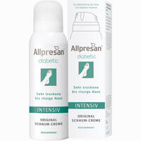 Allpresan Diabetic Medizinische Fuss- Schaum- Creme Intensivtherapie  125 ml - ab 11,08 €