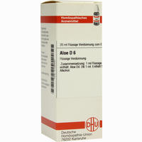 Aloe D6 Dilution 20 ml - ab 8,23 €