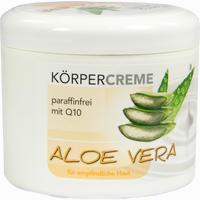 Aloe Vera Körpercreme mit Q10 500 ml