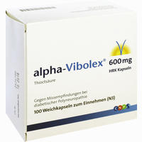 Alpha- Vibolex 600 Hrk Kapseln  100 Stück - ab 17,18 €