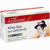 Alsifemin Klima- Soja Plus Calcium D3 Tabletten 60 Stück - ab 13,36 €