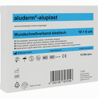 Aluderm Aluplast Wundverb Pflast Elast 1mx6cm 1 Stück