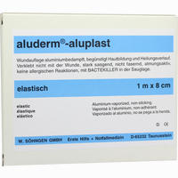 Aluderm Aluplast Wundverb Pflast Elast 1mx8cm 1 Stück