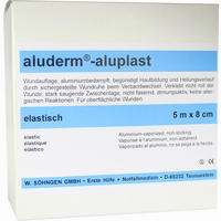 Aluderm Aluplast Wundverb Pflast Elast 5mx8cm 1 Stück 