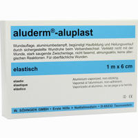 Aluderm Aluplast Wundverb Pflast Stabil 1mx6cm 1 Stück 