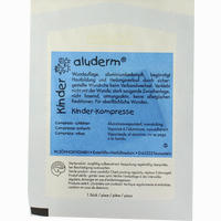 Aluderm Kinder Kompressen 4x6cm 1 Stück