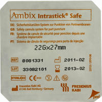 Ambix Intrastick Safe 22gx27mm Kanülen Fresenius Kabi Deutschland GmbH 1 Stück