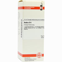 Ambra D6 Dilution 20 ml - ab 9,30 €