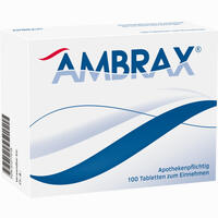 Ambrax Tabletten 100 Stück - ab 15,54 €