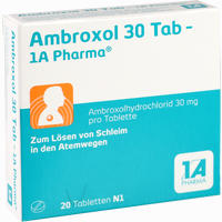 Ambroxol 30 Tab- 1a- Pharma Tabletten 20 Stück