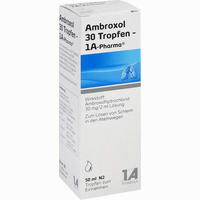 Ambroxol 30 Tropfen- 1a Pharma Lösung 100 ml - ab 2,98 €