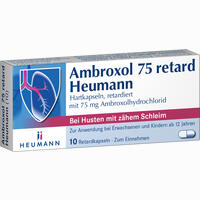Ambroxol 75 Retard Heumann Retardkapseln 10 Stück
