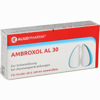 Ambroxol Al 30mg Tabletten  20 Stück - ab 1,79 €