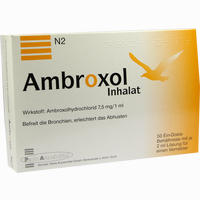 Ambroxol Inhalat Inhalationslösung 50 x 2 ml - ab 6,28 €