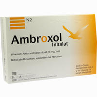 Ambroxol Inhalat Inhalationslösung 50 x 2 ml - ab 6,39 €