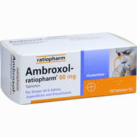 Ambroxol Ratiopharm 60 Hustenlöser Tabletten 20 Stück - ab 2,51 €