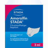 Amorolfin Stada 5% Wirkstoffhaltiger Nagellack Lösung 3 ml - ab 9,19 €