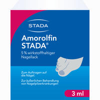 Amorolfin Stada 5% Wirkstoffhaltiger Nagellack Lösung 3 ml - ab 9,98 €