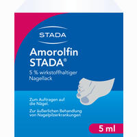 Amorolfin Stada 5% Wirkstoffhaltiger Nagellack Lösung 3 ml - ab 9,98 €