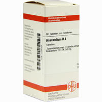 Anacardium D4 Tabletten 80 Stück