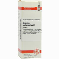 Angelica Archangelica Urtinktur D 1 Dilution 20 ml - ab 8,41 €