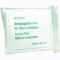 Ansaugstäbchen für Micro- Inhalator 40 Stück 