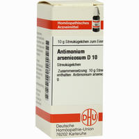 Antimonium Arsenic D10 Globuli 10 g