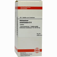 Antimonium Arsenic D6 Tabletten 80 Stück - ab 7,47 €
